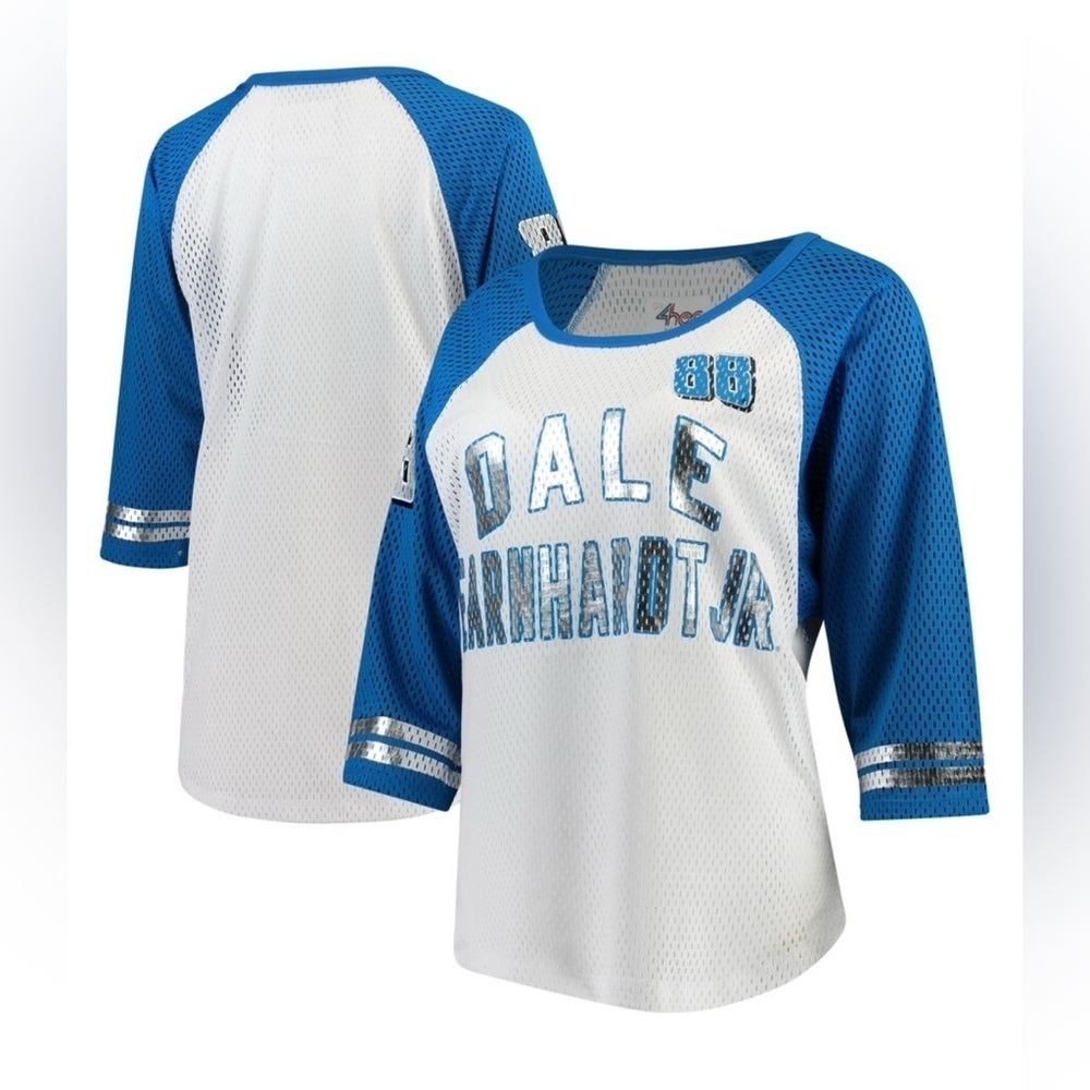 NASCAR 4Her Women's LG Dale Earnhardt Jr. G-III Sports by Carl Banks Jersey Top